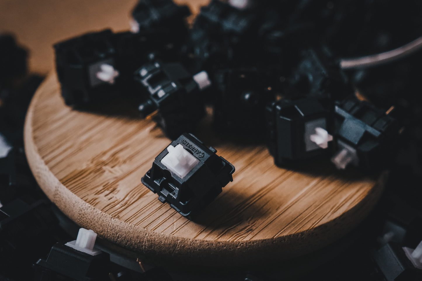 Custom Modded Cherry MX Ergo Clear Switches